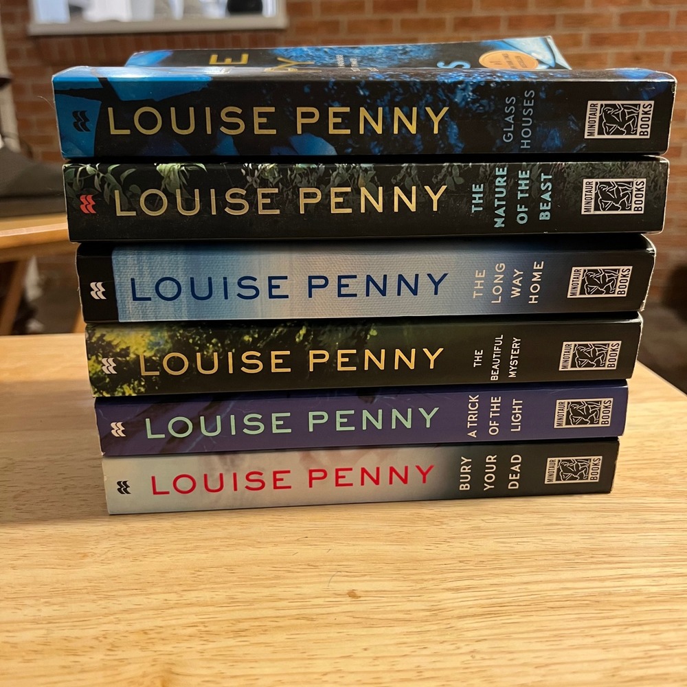 Louise Penny Armand Gamache Series Trade Paperback Mystery Three Pines Lot of 6